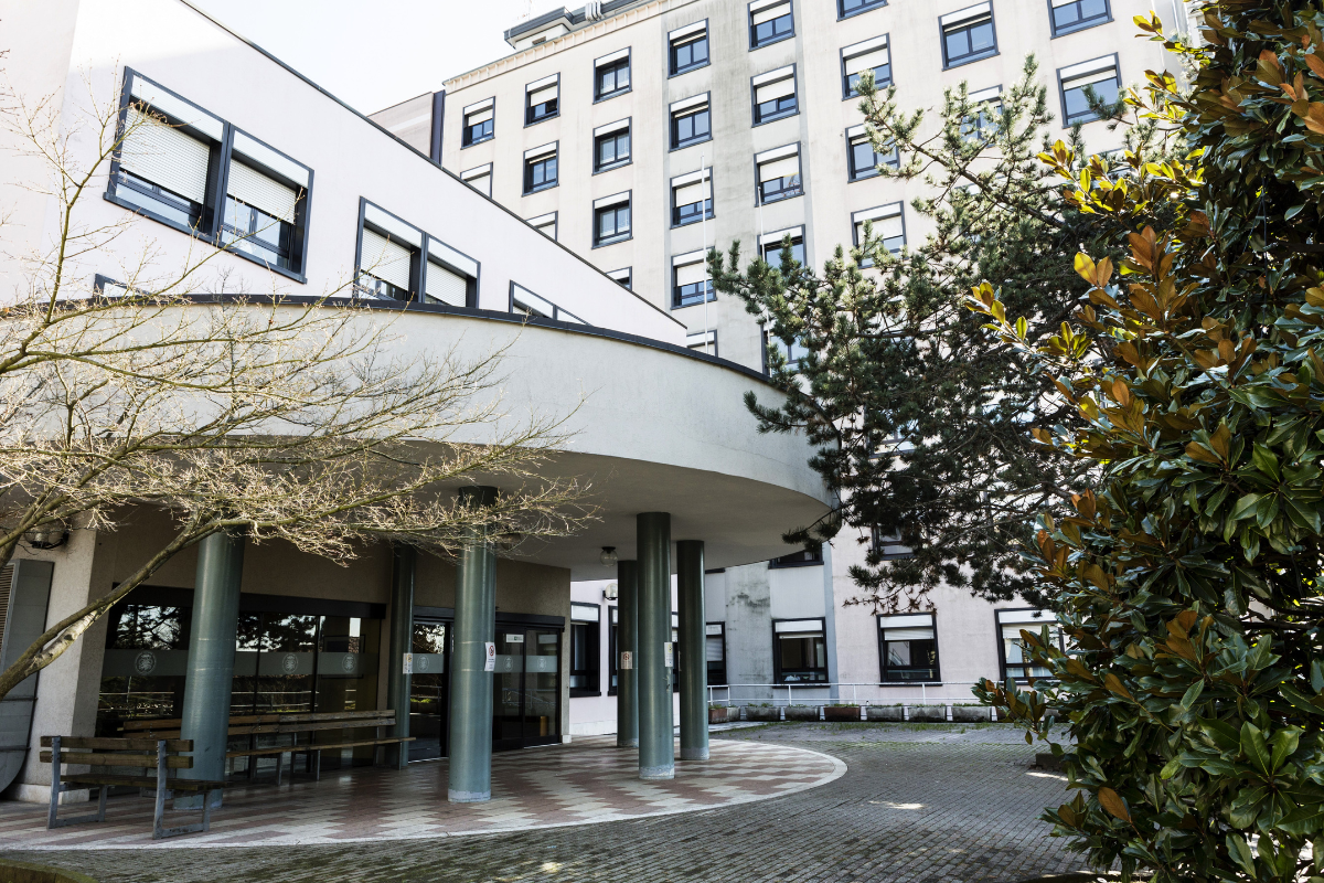 Esterno dell'IRCCS Maugeri di Tradate