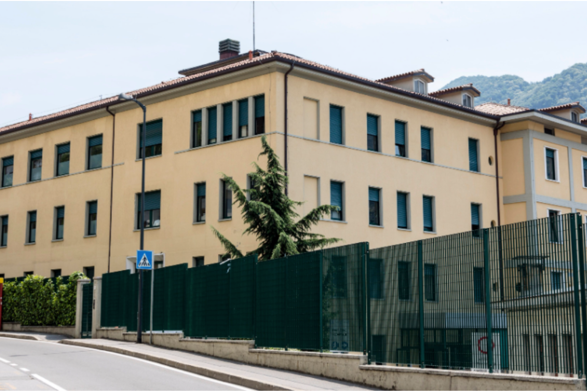 Esterno dell'IRCCS Maugeri di Lumezzane