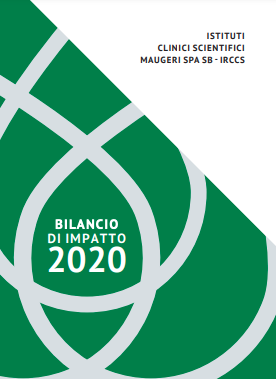 La copertina del Bilancio di Impatto 2020