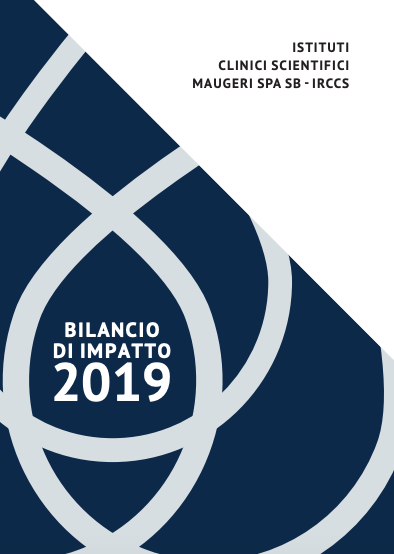 La copertina del Bilancio di Impatto 2019